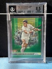 2024 Topps Chrome Tennis Lime