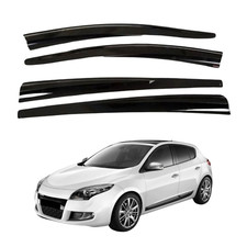 Déflecteur pare pluie vent vent vitre pour Renault Megane 3 2009-2016