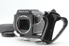 [Near MINT w/ Grip ] Mamiya M645 Body Film Camera Waist Level Finder From JAPAN