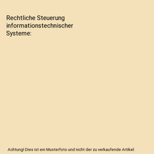Rechtliche Steuerung
