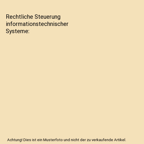 Rechtliche steuerung - rechtliche,