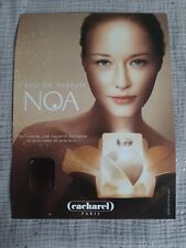 Perfume Paper Advertising. 2001 Ad Cacharel Noa Perfume Patch