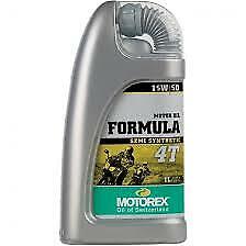 Huile Moteur 4 temps MOTOREX FORMULA semi-synthetique  15W50  