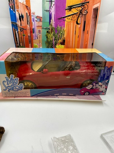 Scene voiture rouge - voiture,
