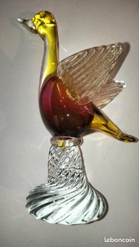 Sculpture canard vintage - sculpture, en