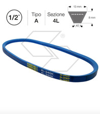 1651066 Courroie Petits Tracteurs Tondeuse Yard Man 17885 11HP (Coll Lames )