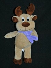 🍀Doudou Renne Beige Brun