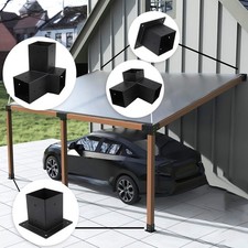 Structure de pergola sûre et stable avec ces supports installation facile