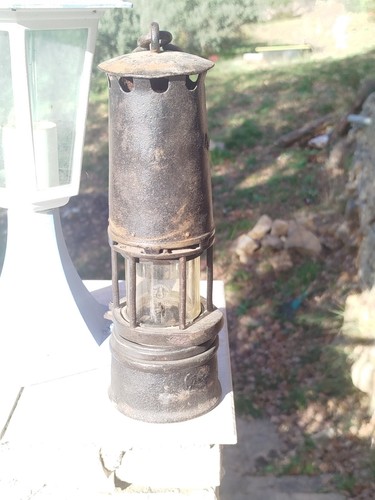 Lampe mineur ancienne - mineur,