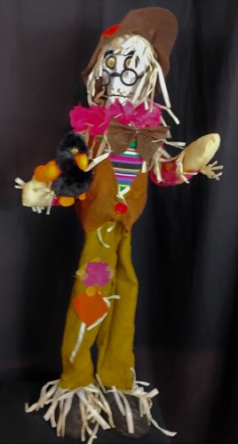 Scarecrow ventriloquist puppet