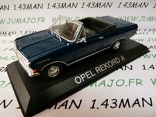 BAL27 Voiture 1/43 IXO DeAgostini Balkans : OPEL REKORD A cabriolet