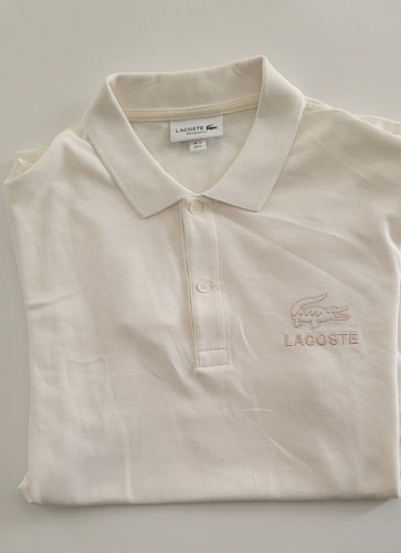 Polo lacoste blanc original - blanc,