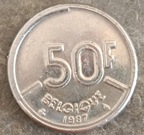 Belgique francs 1987 - belgique, 50