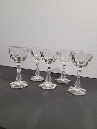 Verres cristal taillé val - 5,