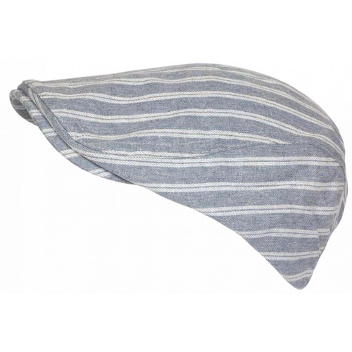 Béret casquette rayée bleu - casquette,
