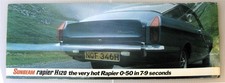 SUNBEAM RAPIER H120 LF Car Sales Brochure 1970-71 #5546/H