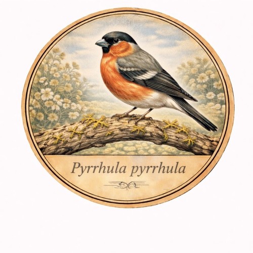Autocollant sticker oiseau