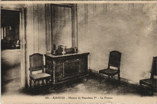 Cpa ajaccio maison napoleon - cpa,