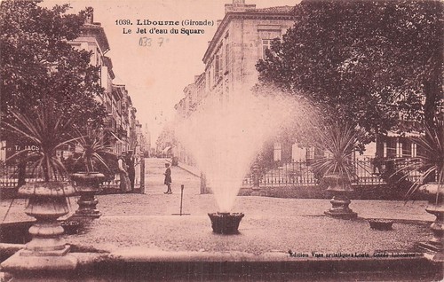 Libourne jet eau du - libourne,