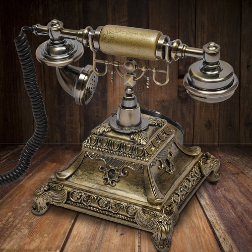 Antique vintage handset - handset, old