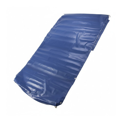 Bache toit bleu azur avec - bache, de