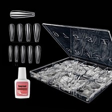 Faux Ongles Clear, x500 en 10