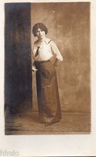 BD777 Photo Card RPPC Women