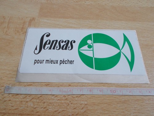 Autocollant pêche sensas - autocollant,