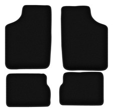 Tapis de sol en velours noir