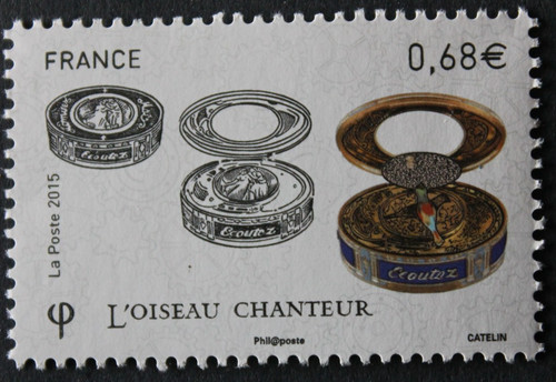 Timbre france l oiseau - timbre,