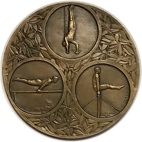 Médaille gymnastique par - médaille,
