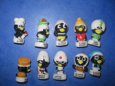 Série complete de 10 feves