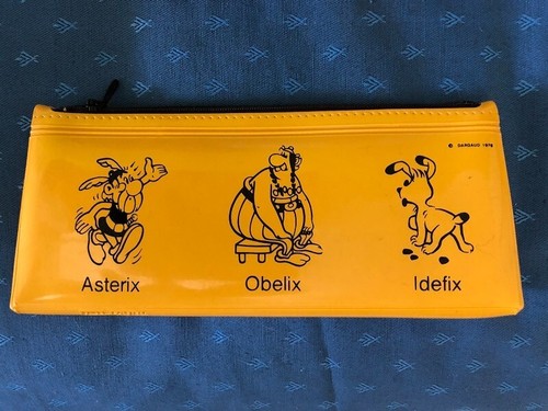 Rare trousse jaune astérix - rare,