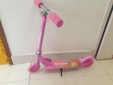 Trottinette enfant 3+ TB-H201 Tenboom Scooter Rose, Roue lumineuse led (NEUF)