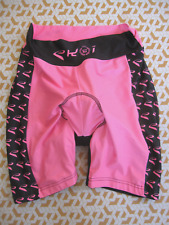Cuissard cycliste EKOI Cycling rose noir Velo vintage homme - XXL