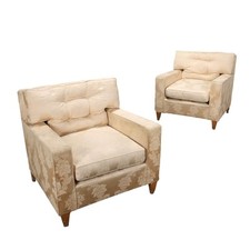 Fauteuils Vintage Tissu