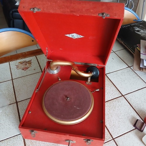 Phonographe valise orphee - phonographe,
