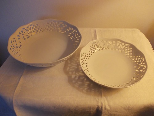 Lot coupes en porcelaine - en,