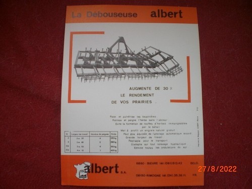 Ancien prospectus - ancien,