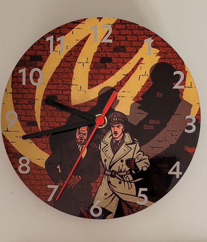 Horloge murale bois blake - en,