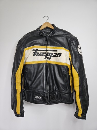 Blouson moto cuir vintage
