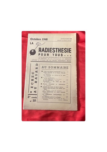 Revue radiesthesie pour - radiesthesie, tous