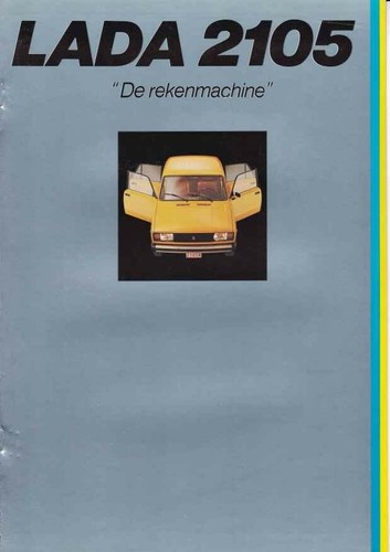 Catalogue brochure lada 2105 - lada,