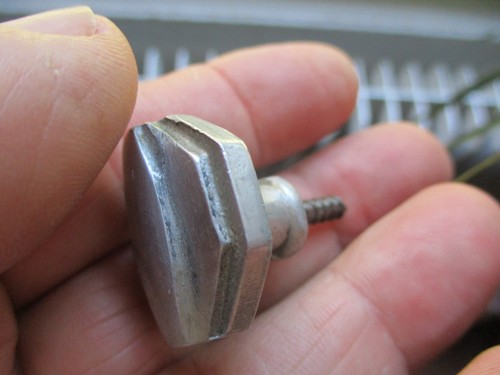 Ancienne poignée aluminium - poignée,
