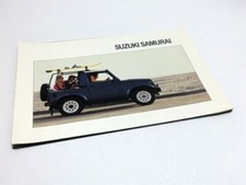 1989 Suzuki Samurai Convertible Hardtop Brochure