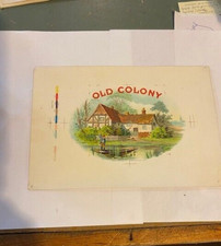 Antique Cigar Bbox Label Lithograph Proof