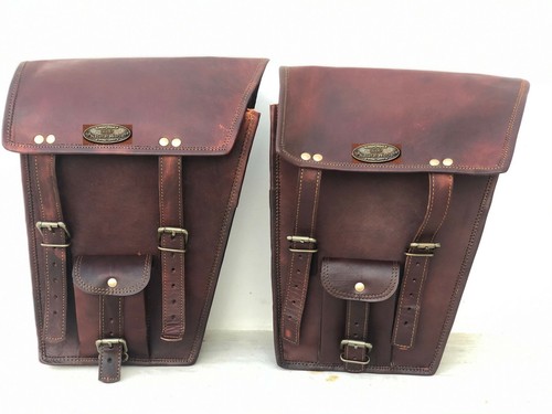 Sacs latéraux vintage cuir - sacs,