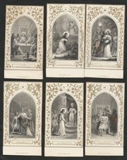 LOT 6 IMAGES PIEUSES XIX EME