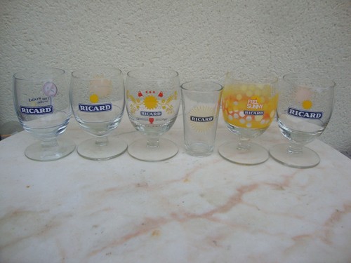 Lot verres ricard 5 - lot,