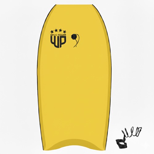 Wave power bodyboard - power,